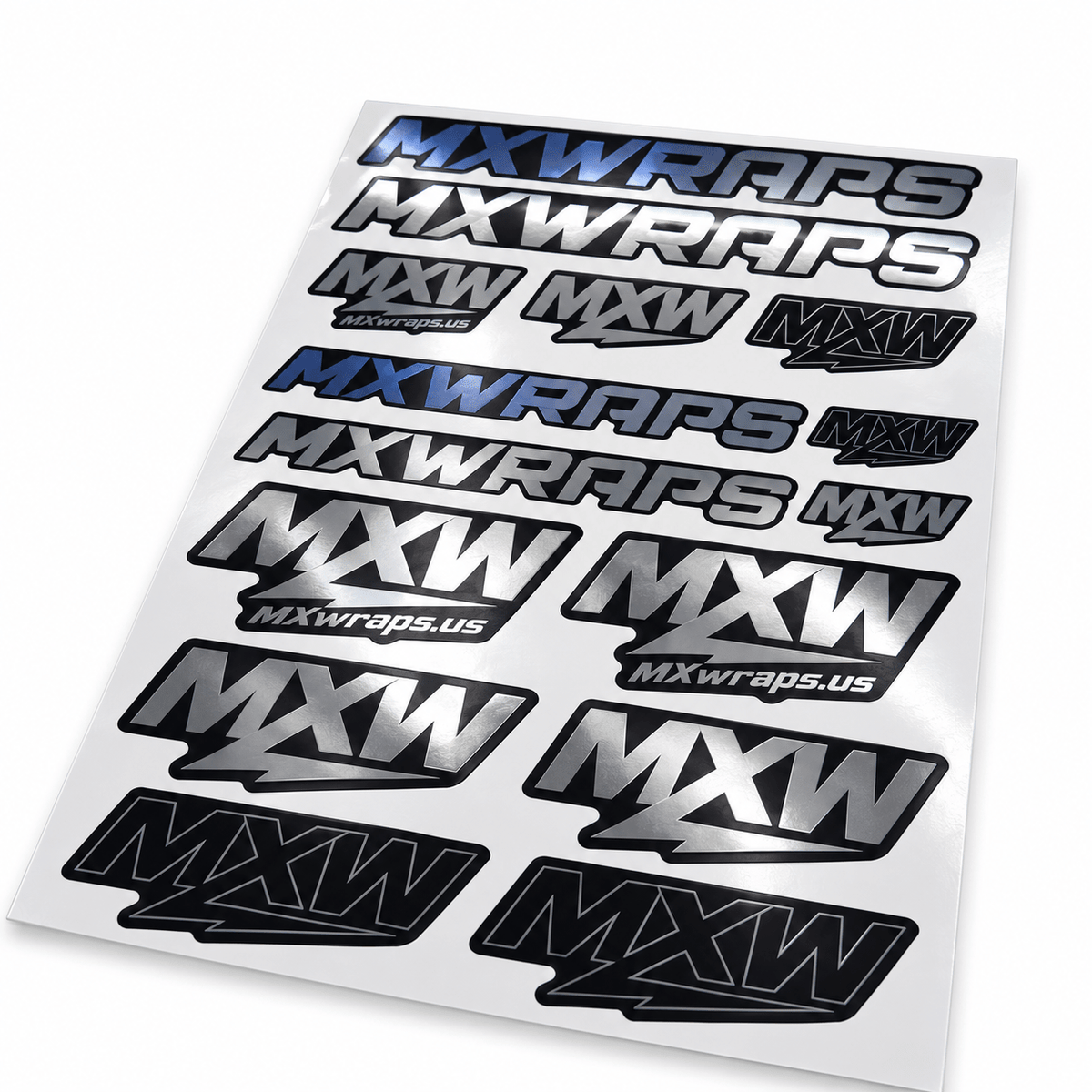 E-Moto Sticker Sheet - MXwraps