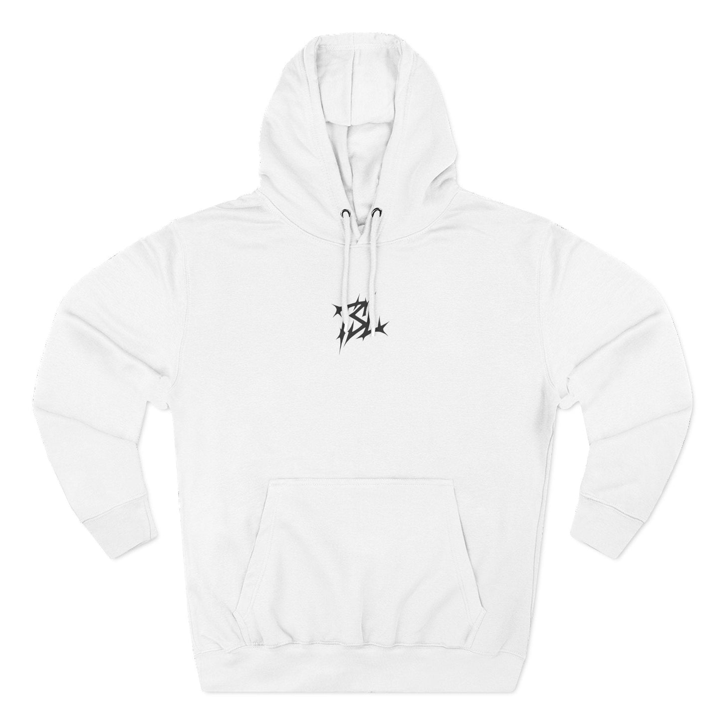White Stay Stock Hoodie