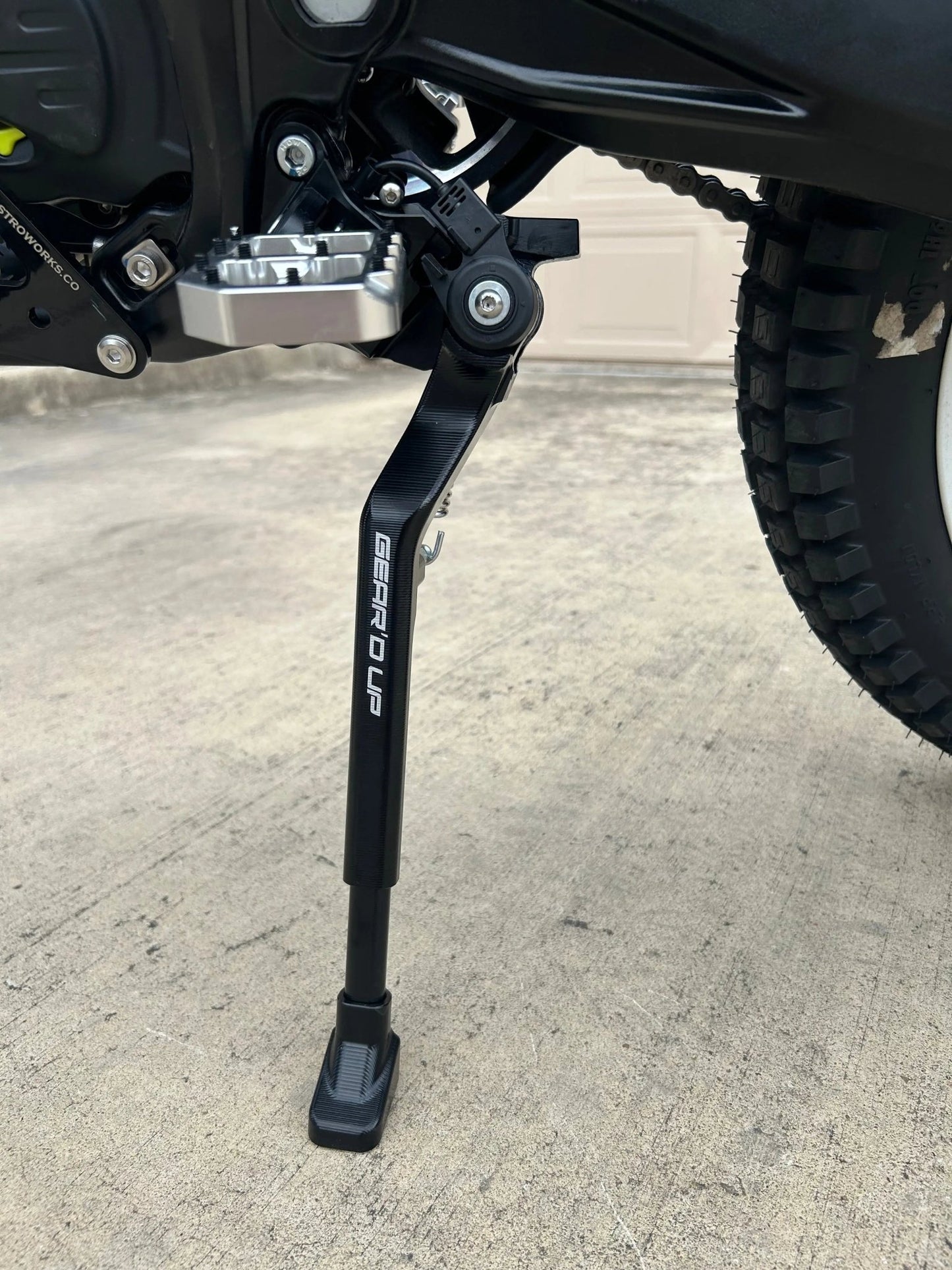 Surron Ultra Bee Adjustable Kickstand - Gear’d Up - MXwraps