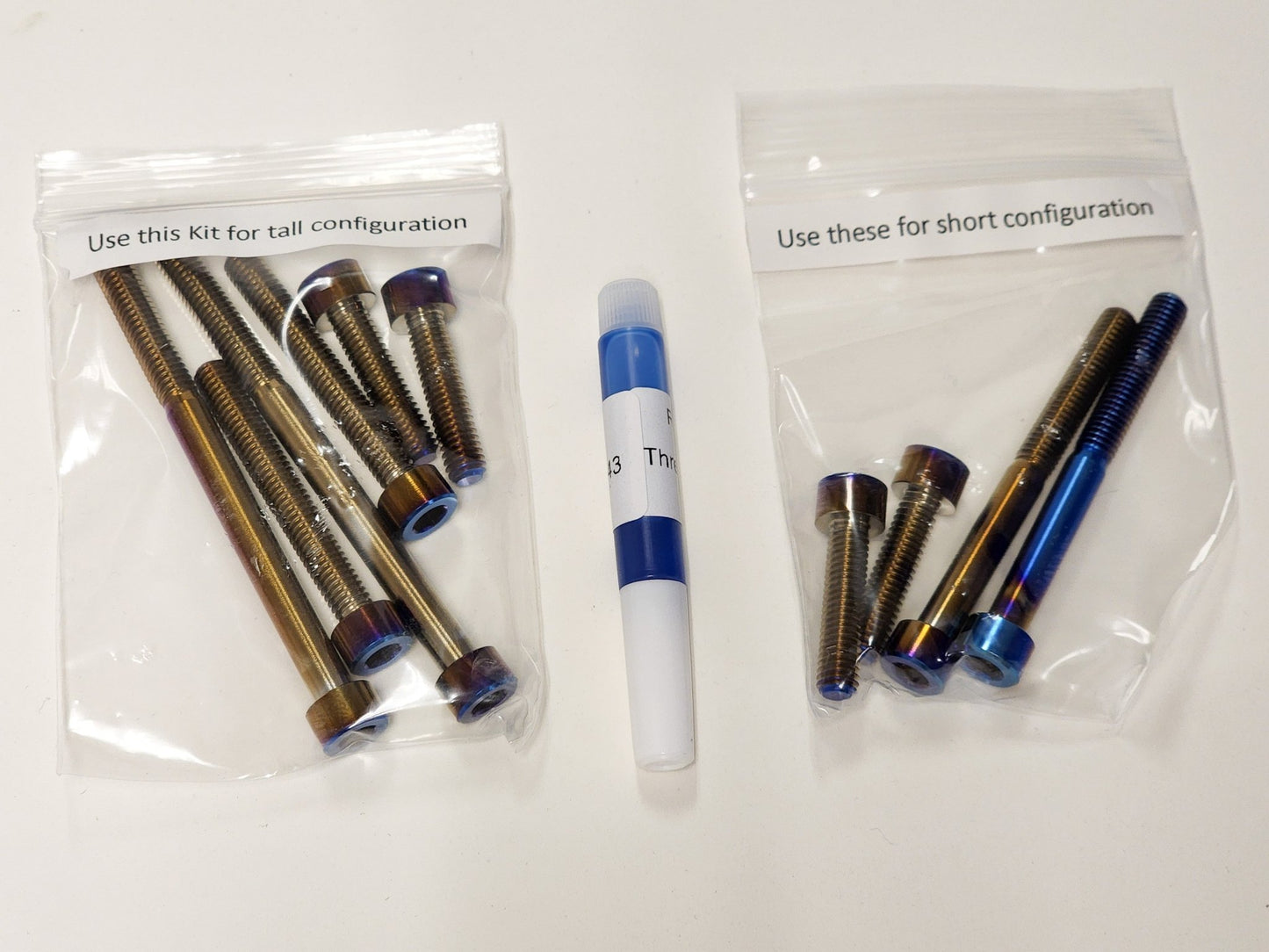 Warp 9 Bar mount Titanium bolt Kit - MXwraps