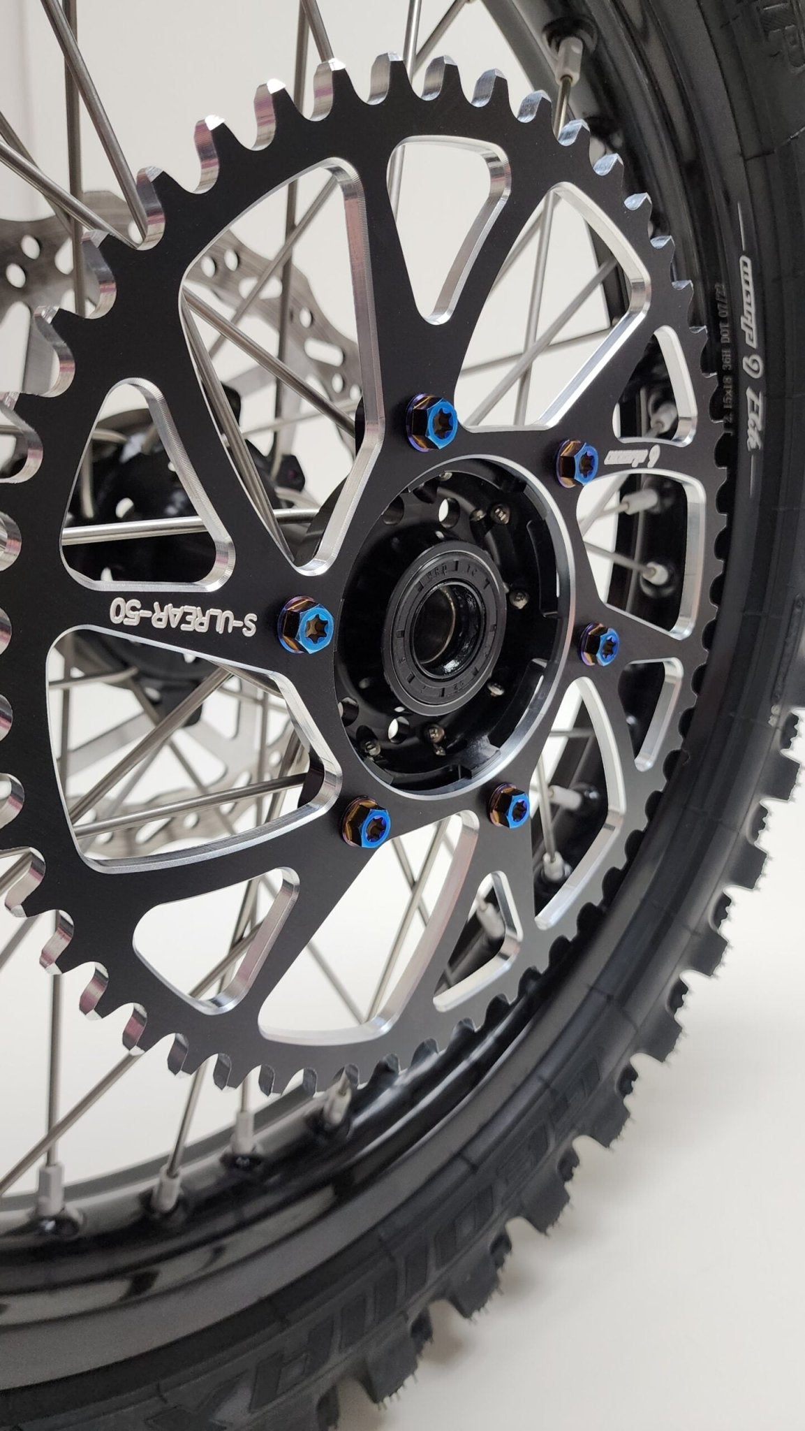 Ultra Bee Titanium Sprocket Bolts - MXwraps