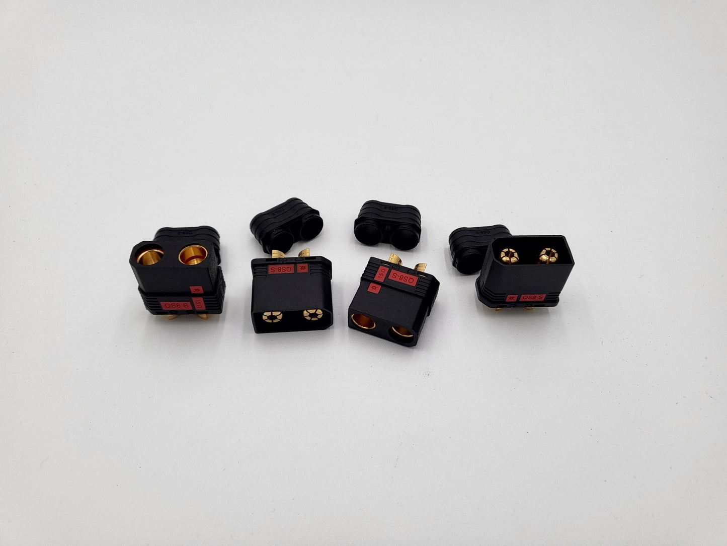 QS8 15 ohm antispark connector male/female pair - MXwraps