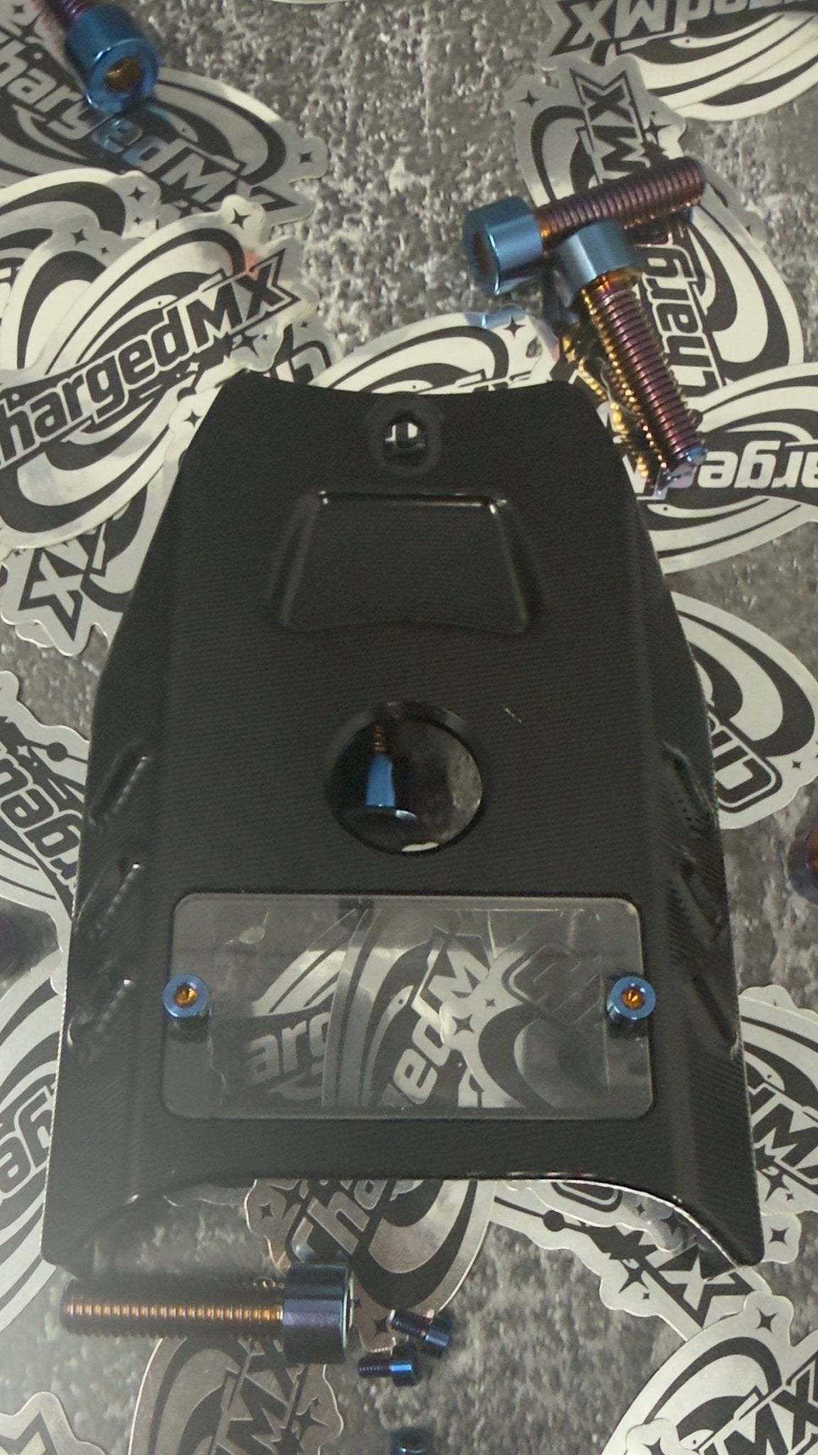 Talaria XXX ignition cover window titanium (Set of 2) - MXwraps