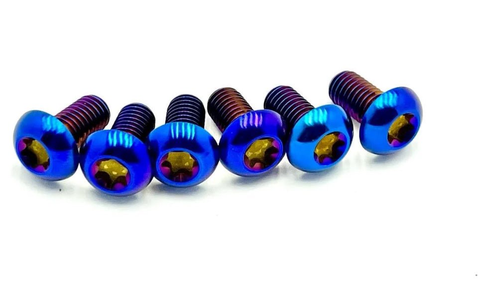 Titanium rotor bolts(6pc) - MXwraps