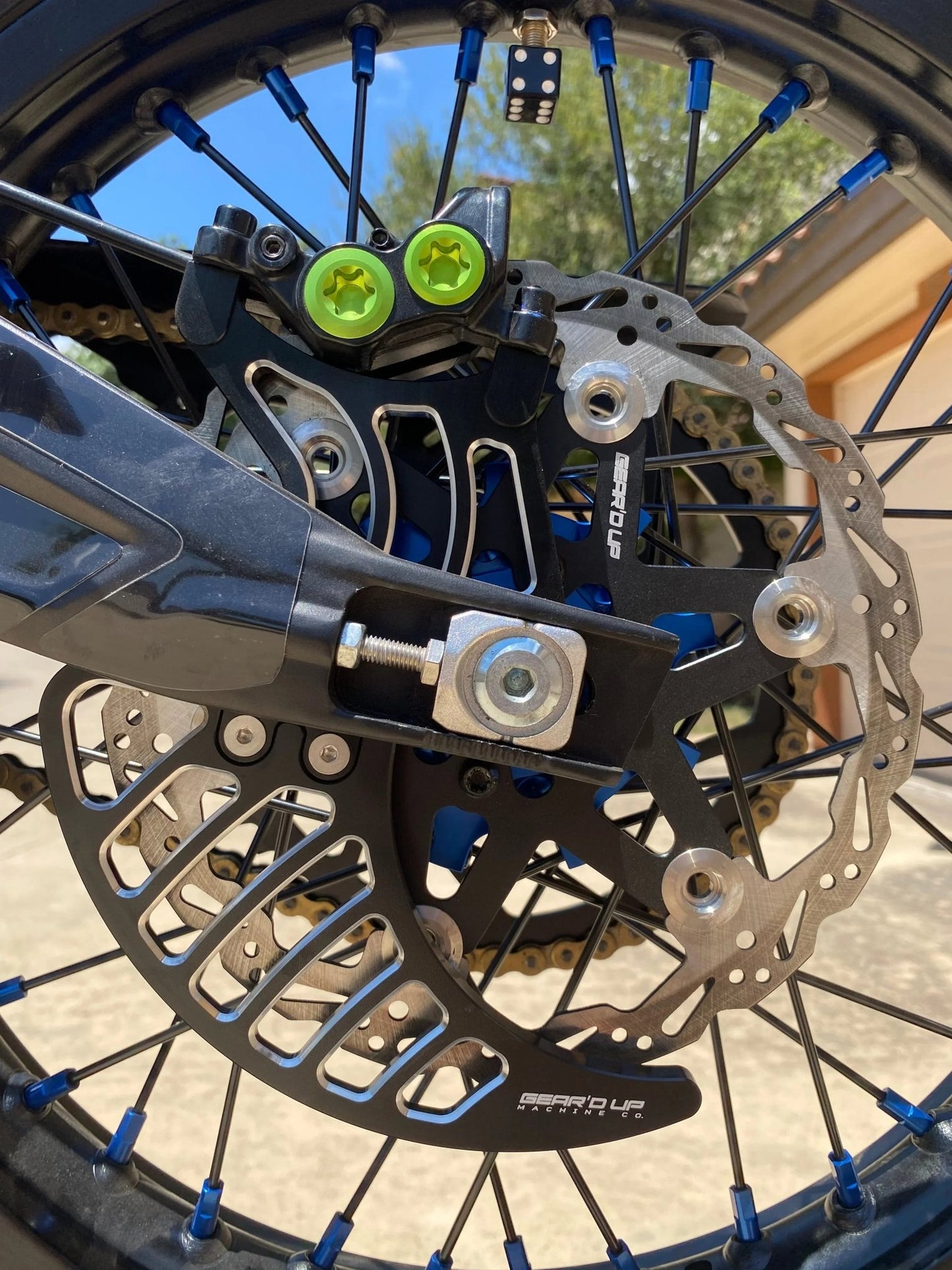 Rear Caliper Bracket and Rotor Guard Surron/Talaria/E - Ride Pro - Gear’d Up - MXwraps