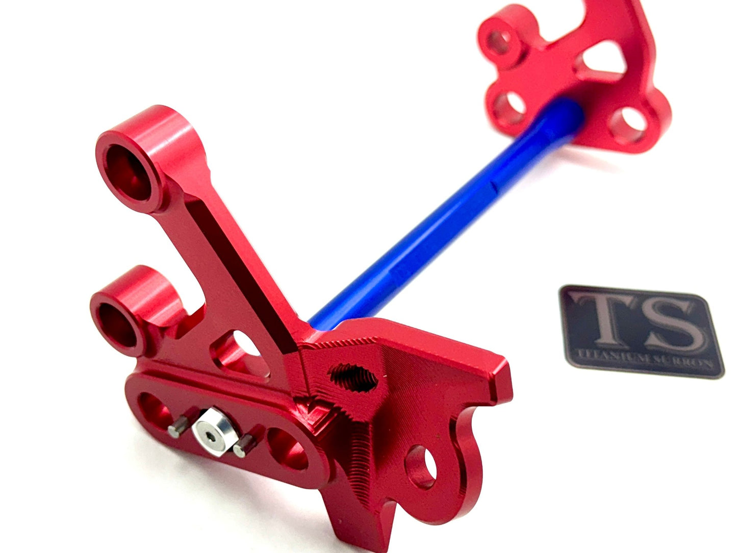 Custom CNC Aluminum Footpeg Bracket Assembly E - Ride Pro SS and S - MXwraps