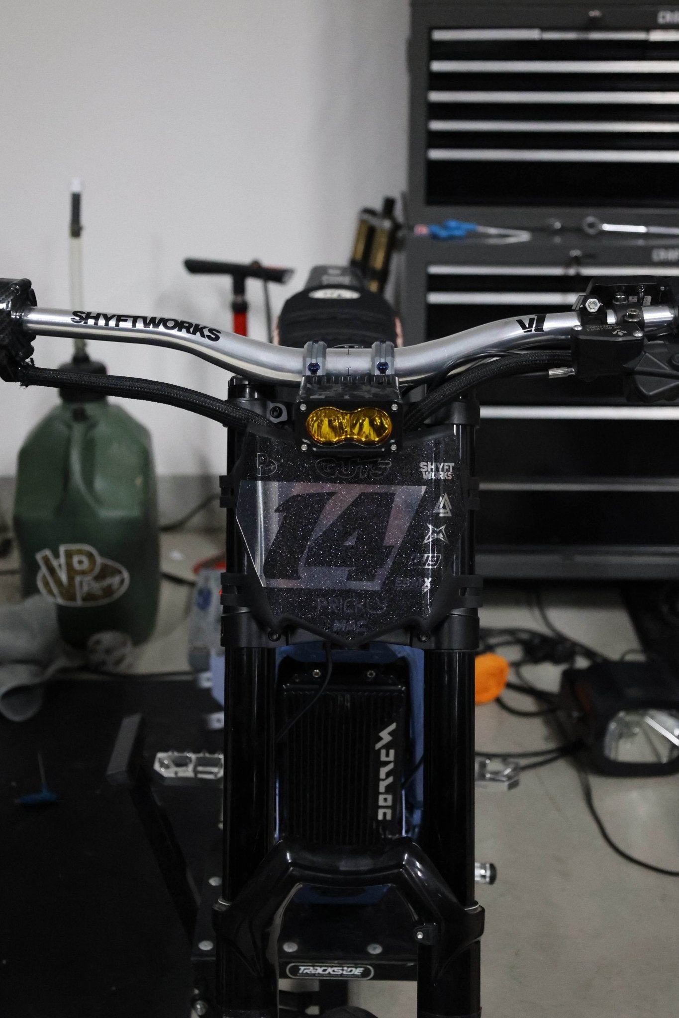 SHYFTWORKS v1 Aluminum Handlebar (31.8mm) - MXwraps