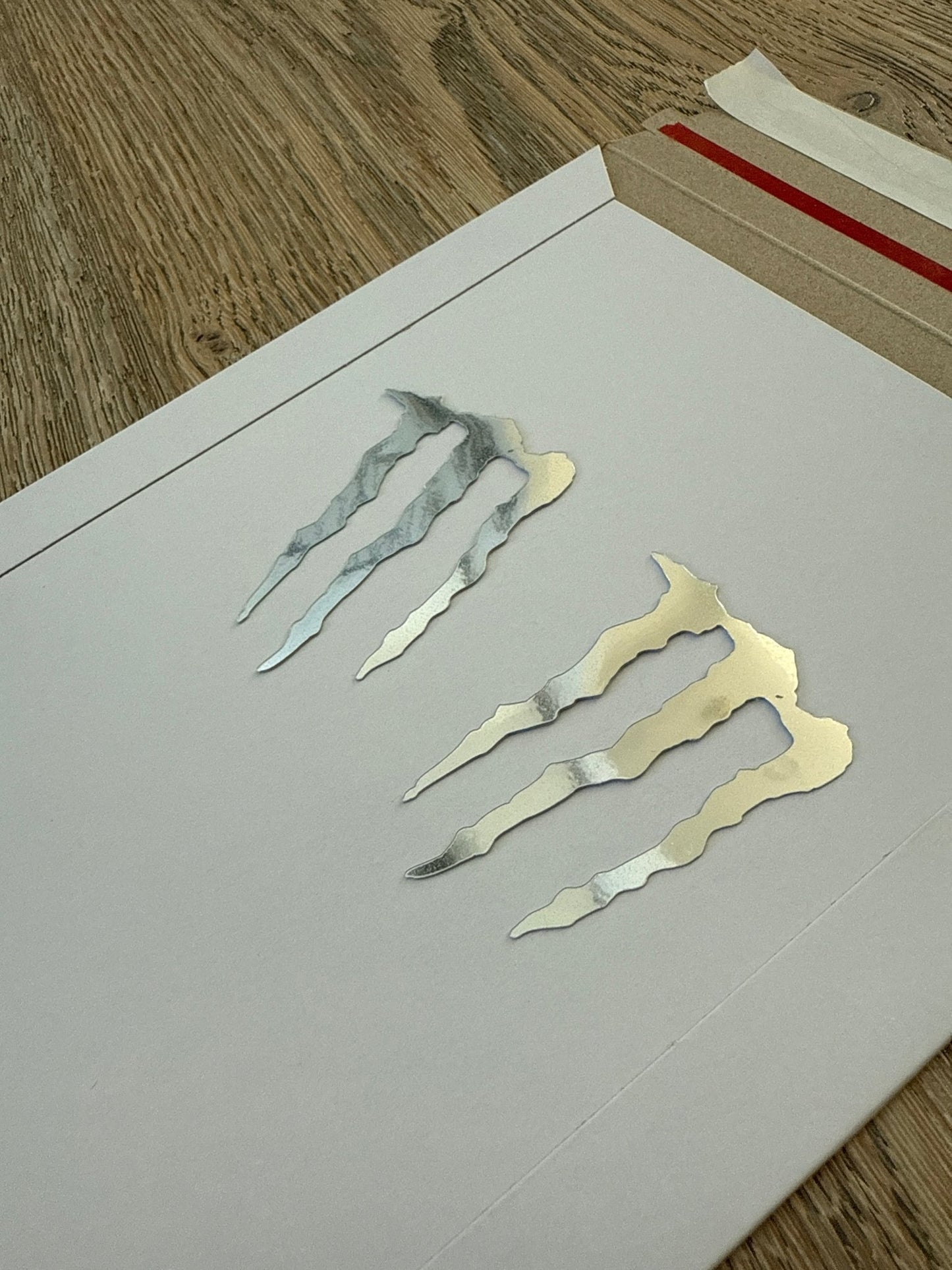 Chrome Monster Stickers - MXwraps