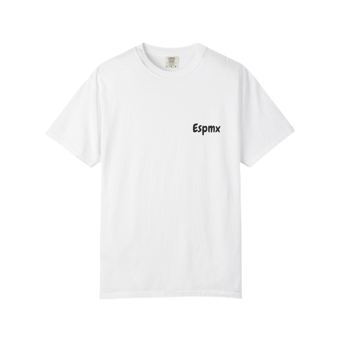( PRE - ORDER) ESPMX Print White Tee v3