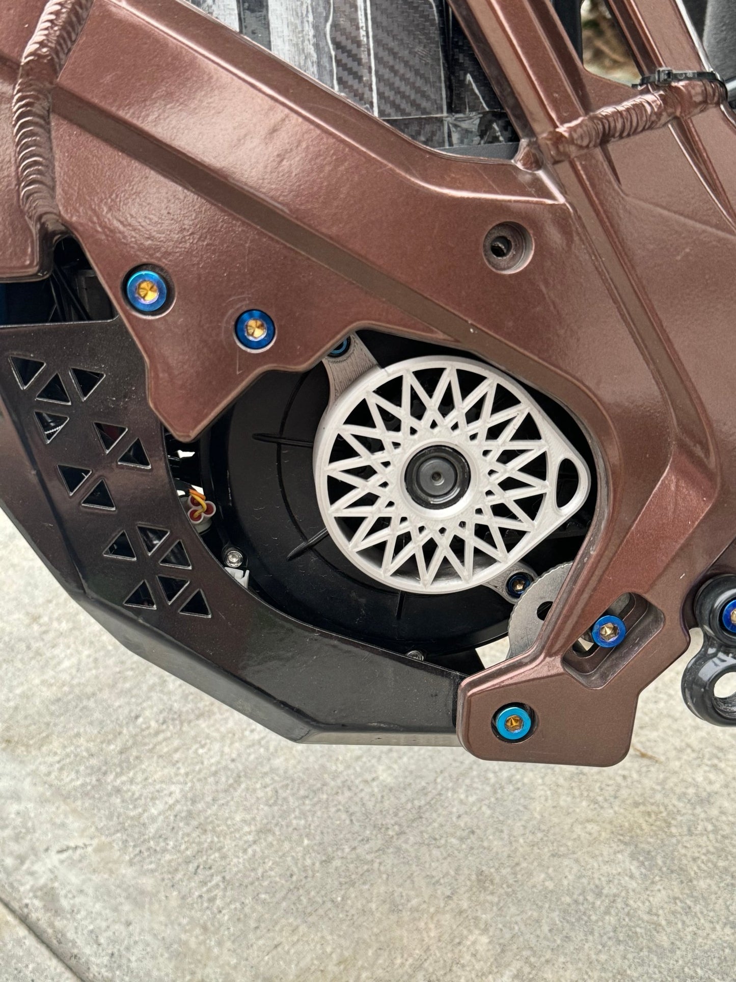 Bash Guard Titanium Bolts - MXwraps