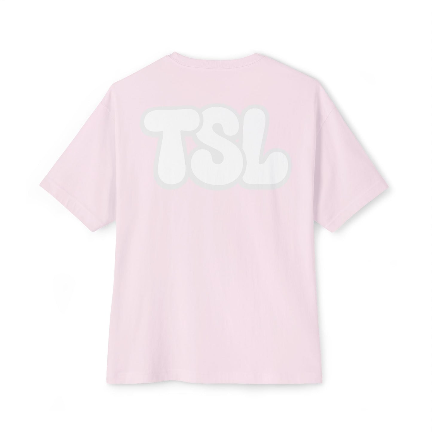 Pink TSL Bubble Letters Tee