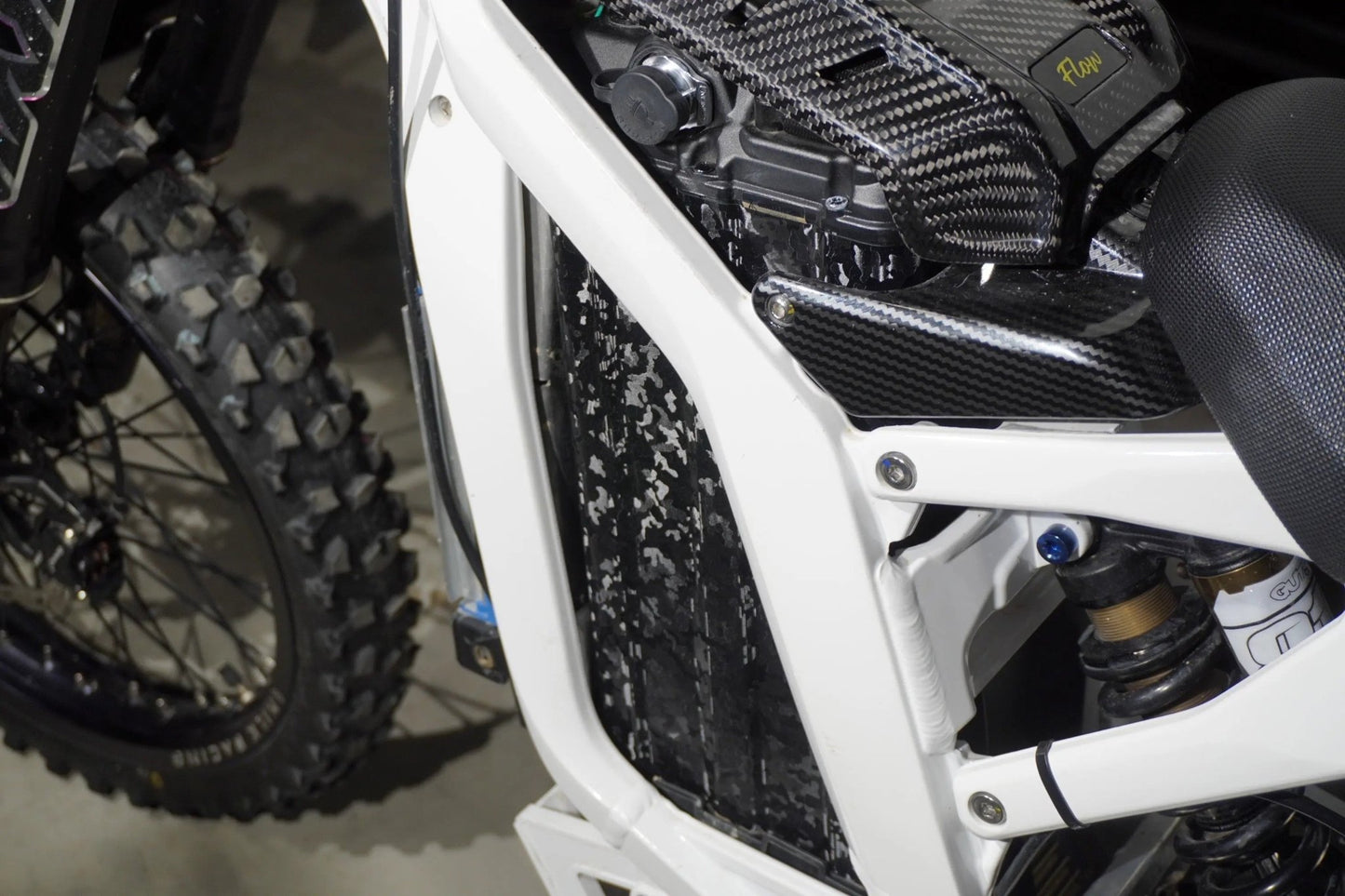 E - Bike ShadowSlate Black Camouflage Wrap - MXwraps