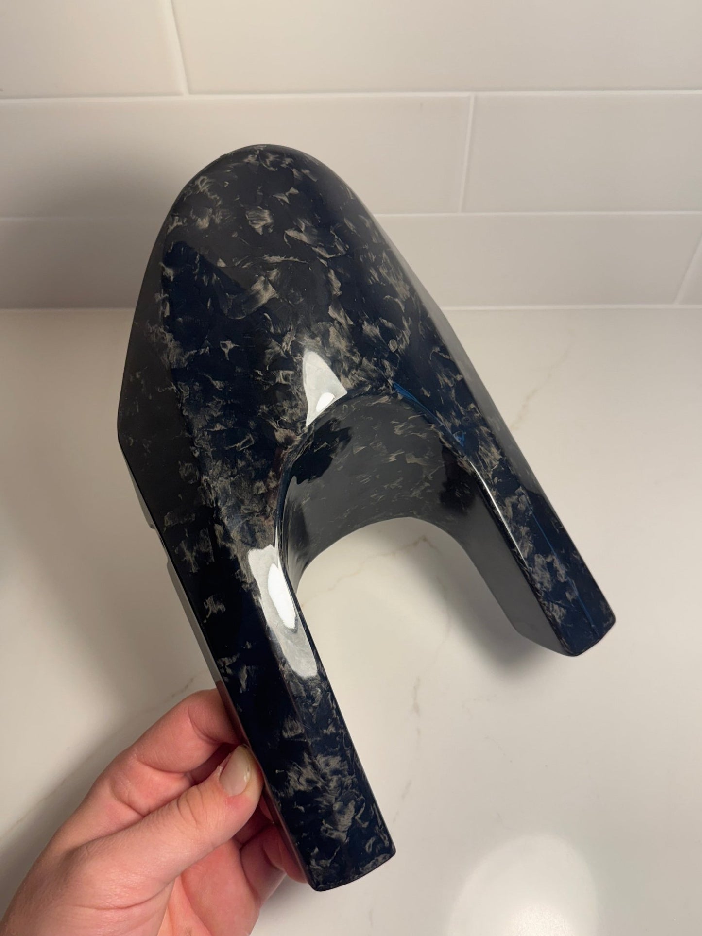 E Ride Pro REAL Carbon Fiber Mud Guard - MXwraps