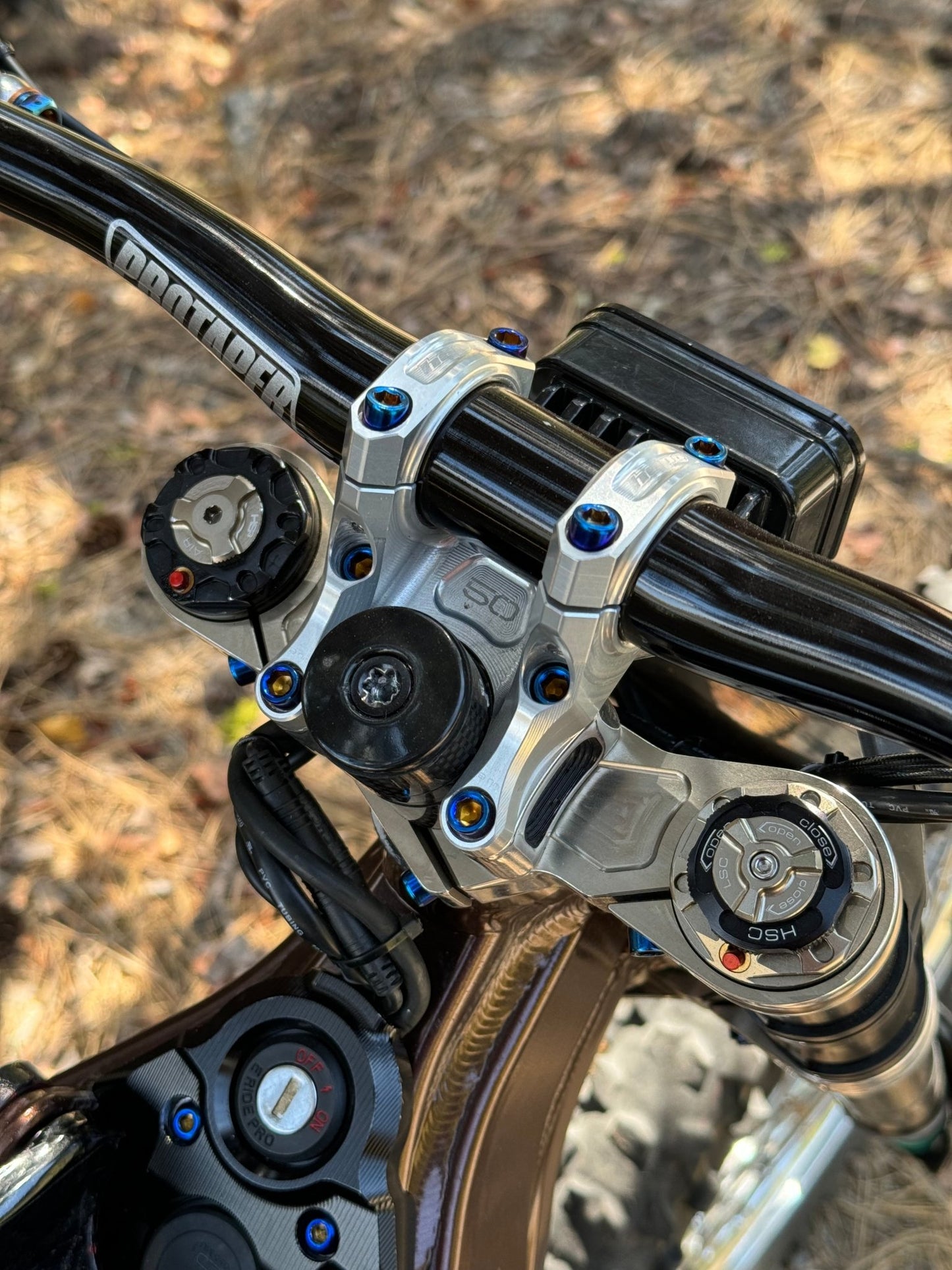 Direct Stem Titanium Bolts - MXwraps