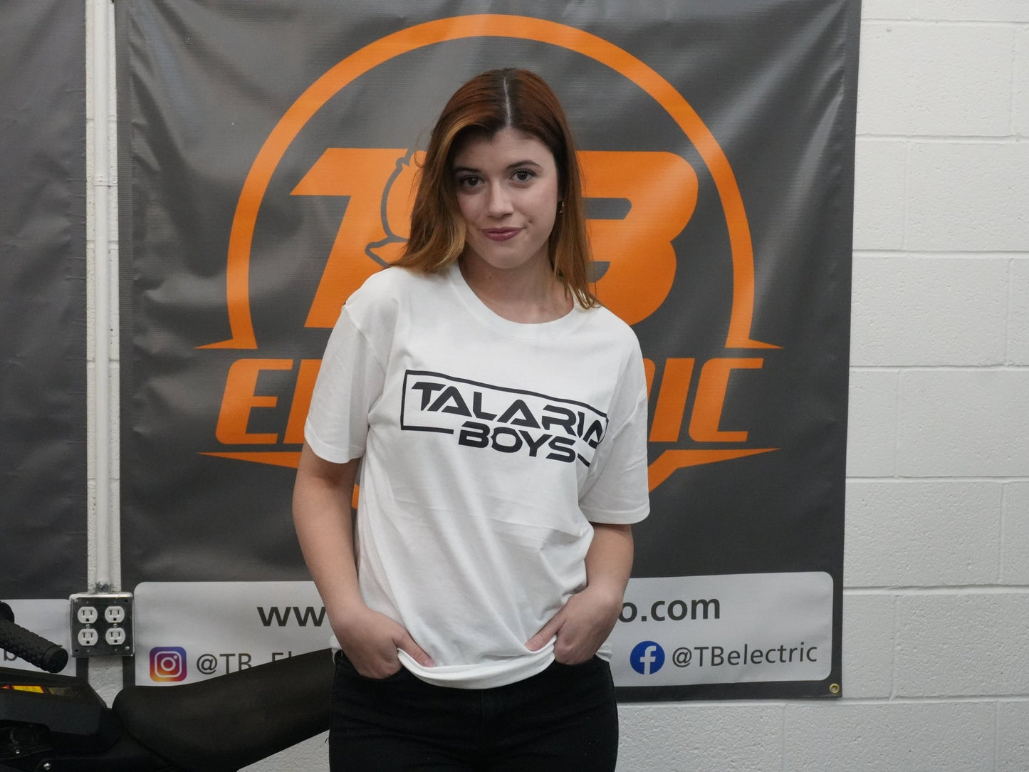 Talaria Boys White T-Shirt - MXwraps