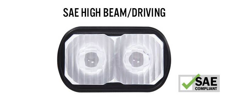 Warp 9 High Output Headlight Replacement Lens - MXwraps