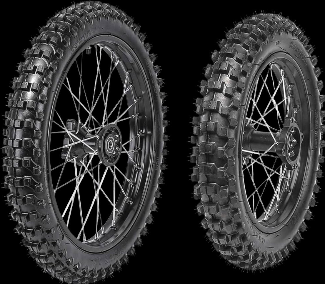 Upgraded Tuttio 17/14 wheels