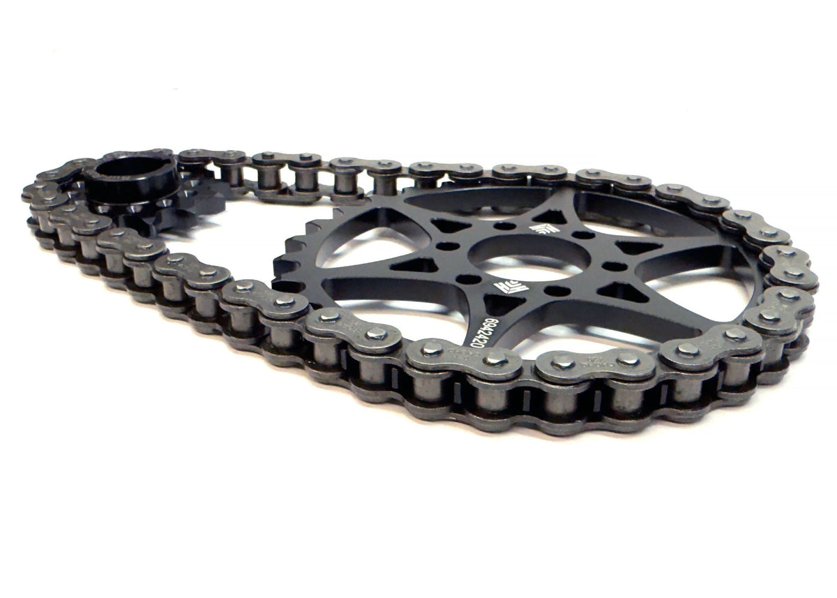 Heavy Hitter Zero XB 420 Primary Chain Drive Conversion Kit - MXwraps