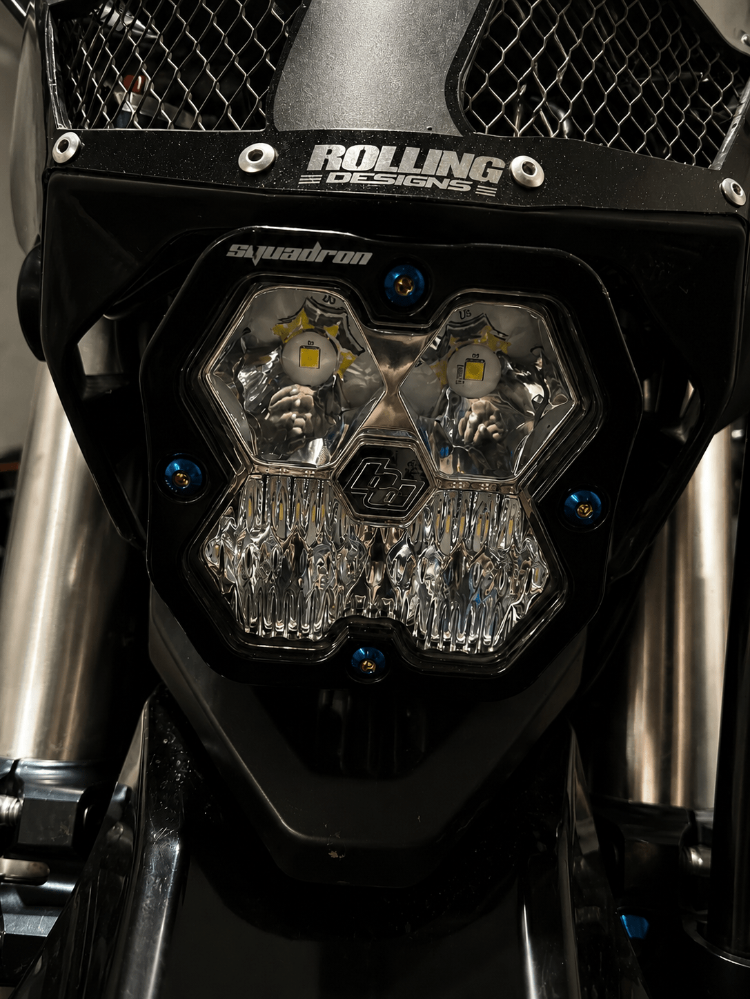 Baja Squadron Titanium bolts (Set of 4) - MXwraps