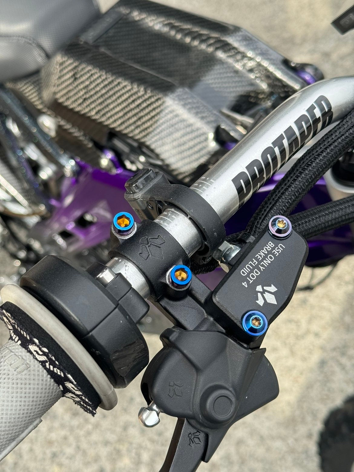 Formula Titanium Hand Brake Bolts