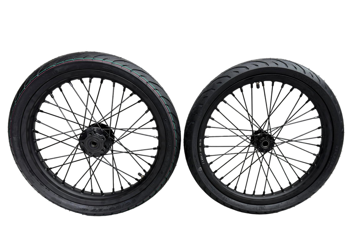 17in Premium Super Moto Wheel Set for Surron/ E-Ride Pro / 79Bike, Ventus - MXwraps