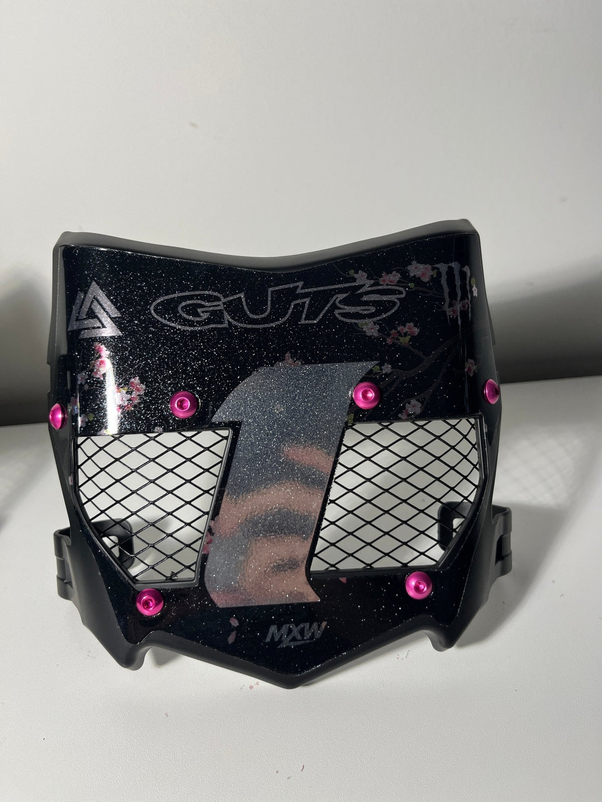 *Blossom Series* Titanium Vented Plate - MXwraps