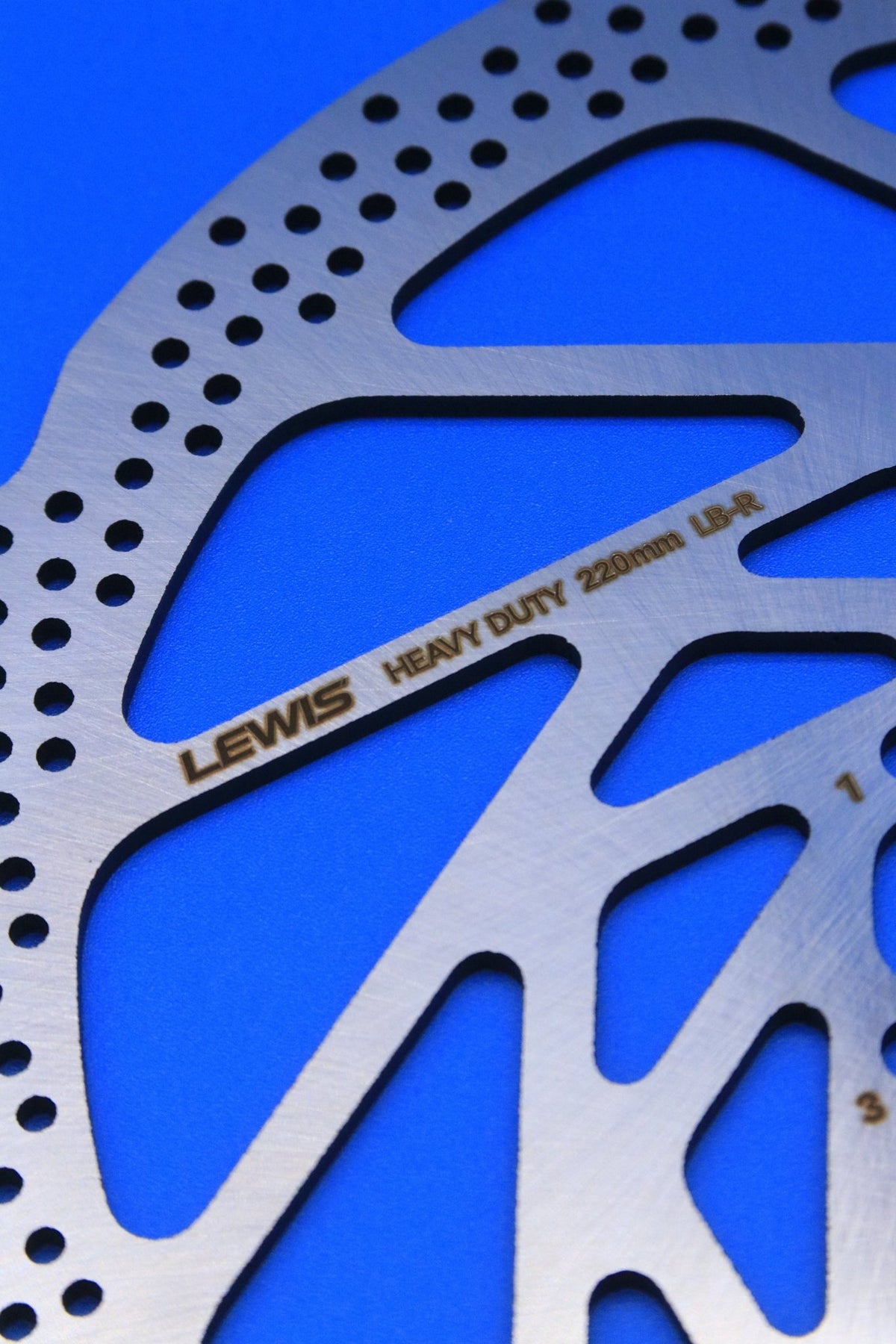 Lewis 220x3mm Rear surron brake rotor - MXwraps