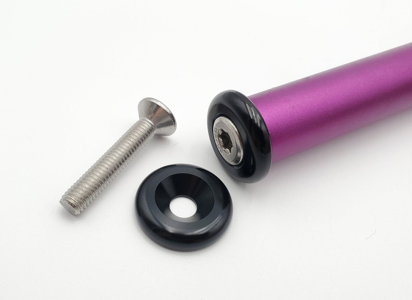 Tapped Handlebar Ends - MXwraps