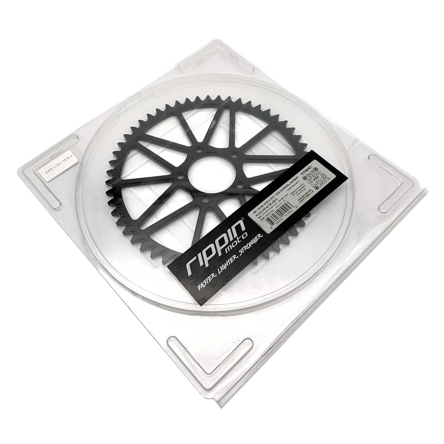 54 Tooth Sprocket for E - Ride PRO SS, Sur - Ron LBX, Talaria & Rawrr Manits - MXwraps