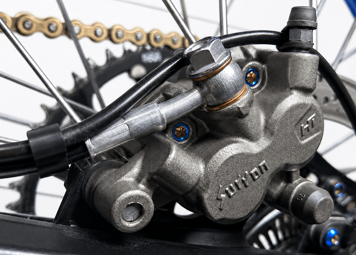 Surron Ultra Bee Titanium Brake Pad Pins - MXwraps