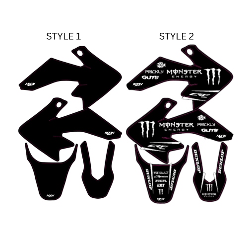 Crf50 Full Graphics Kit For Razor – MXwraps