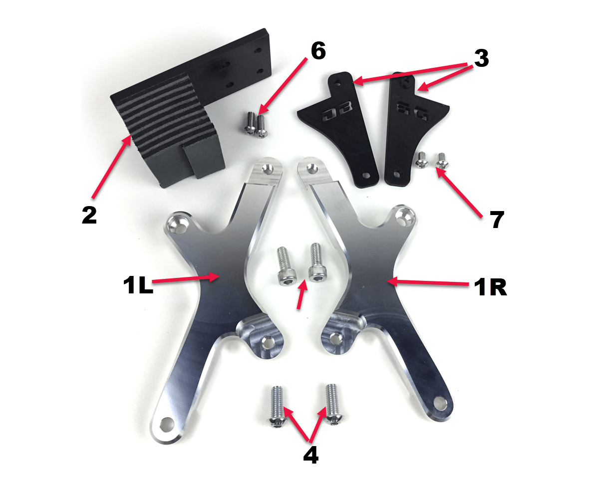 DirtyBike Seat Riser X - Tension Kit Surron LBX - MXwraps