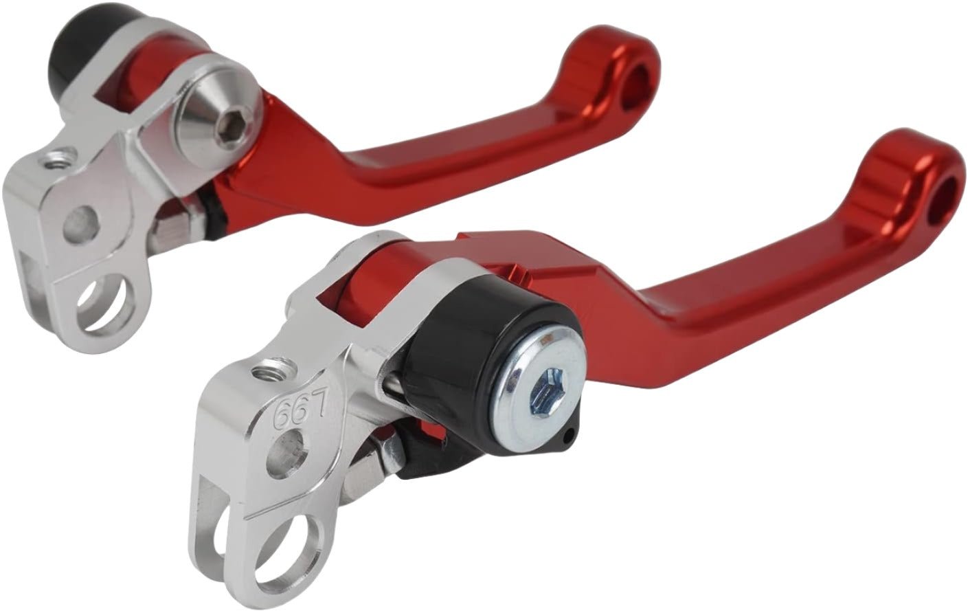 Break - Away Folding Aluminum Brake Lever Set | Surron LBX | Talaria Sting - MXwraps