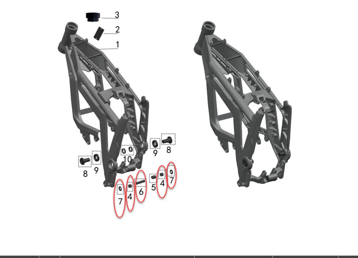 Bearing Kit | Lower Suspension Linkage | Talaria MX3 / MX4 - MXwraps