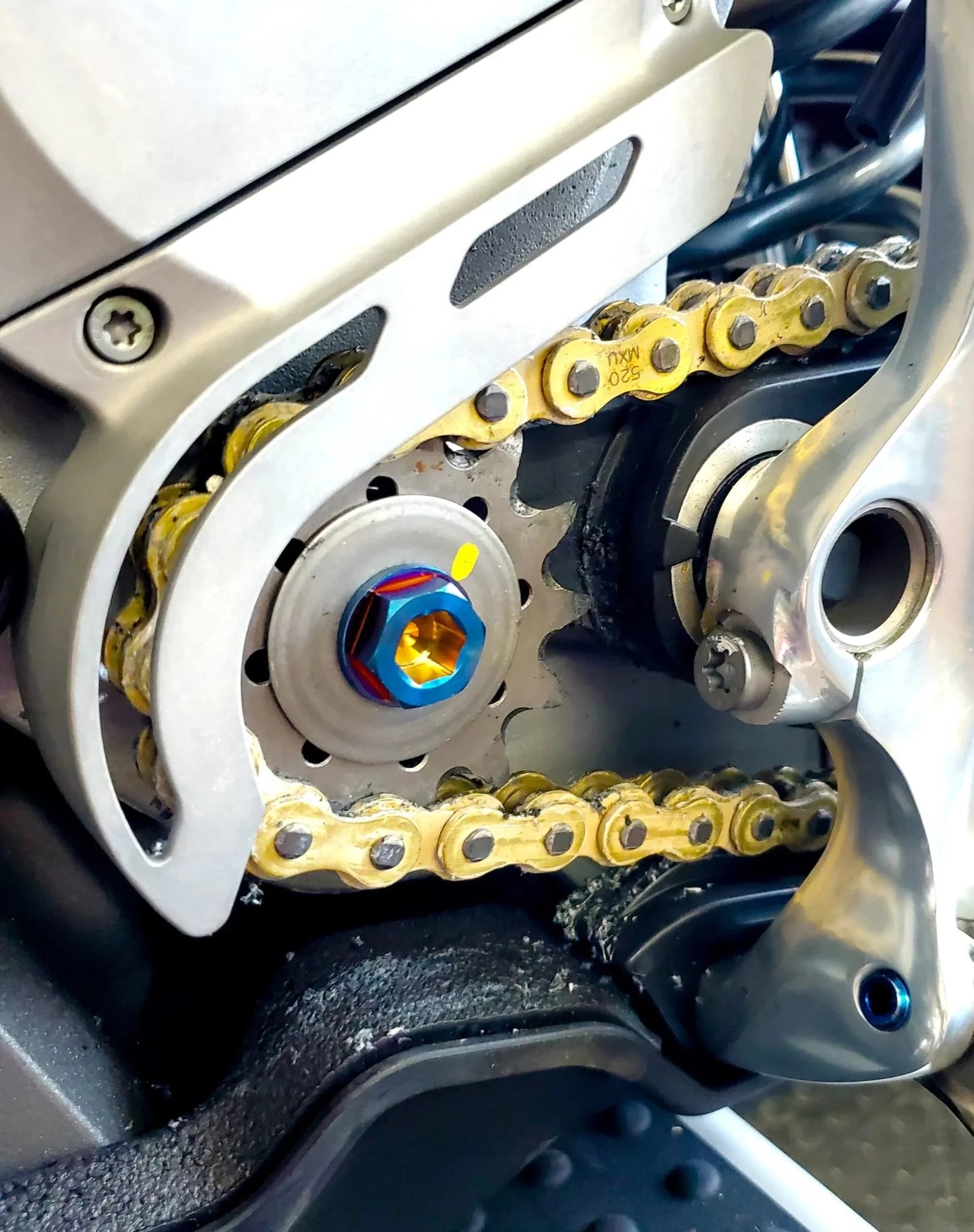 Warp 9 Gr5Ti Titanium Counter Shaft Replacement Bolt - MXwraps