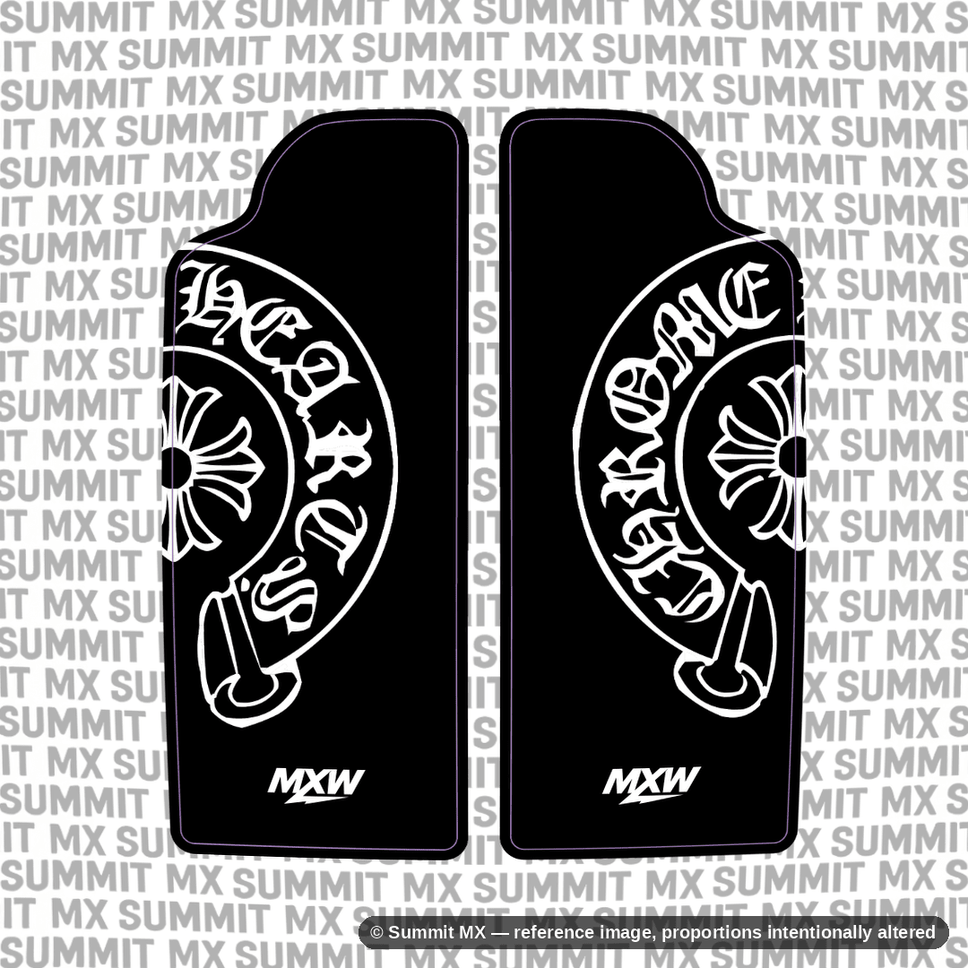 Chrome Hearts Fork Guard Decals - MXwraps
