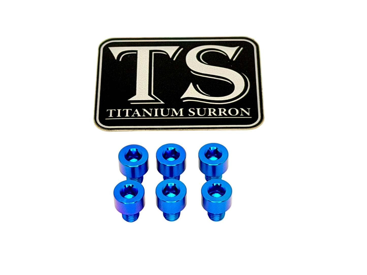 EBMX X9000 Heat Sink Titanium Bolt Kits (6) - MXwraps