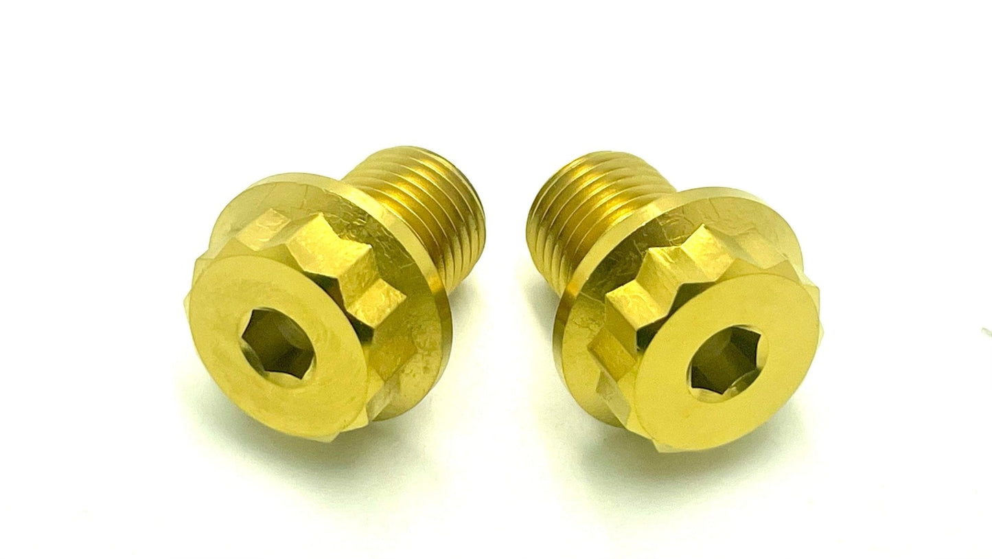 Titanium FastAce Forks Axle Bolts