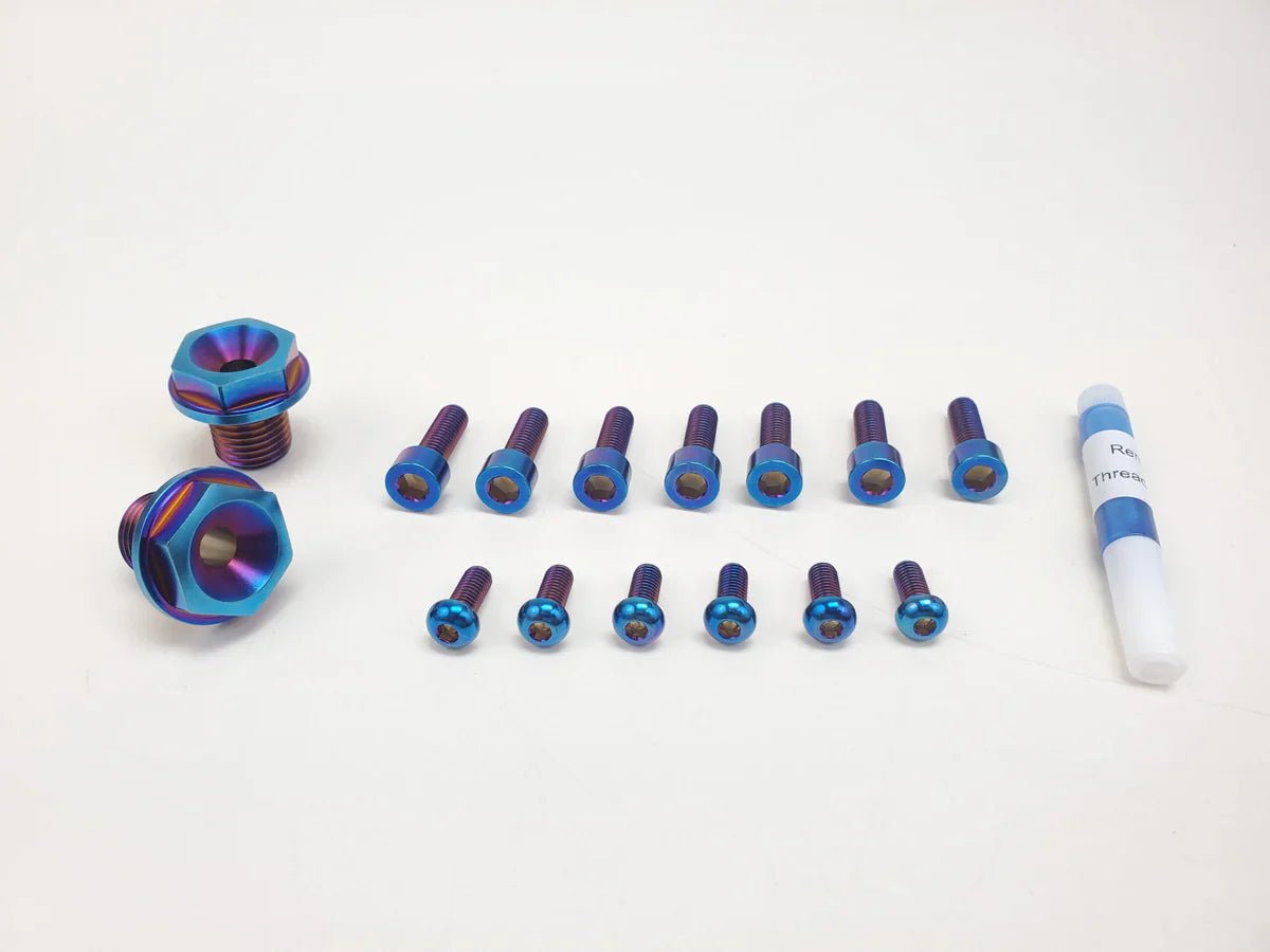 Warp 9 Titanium Fork Bolts - MXwraps