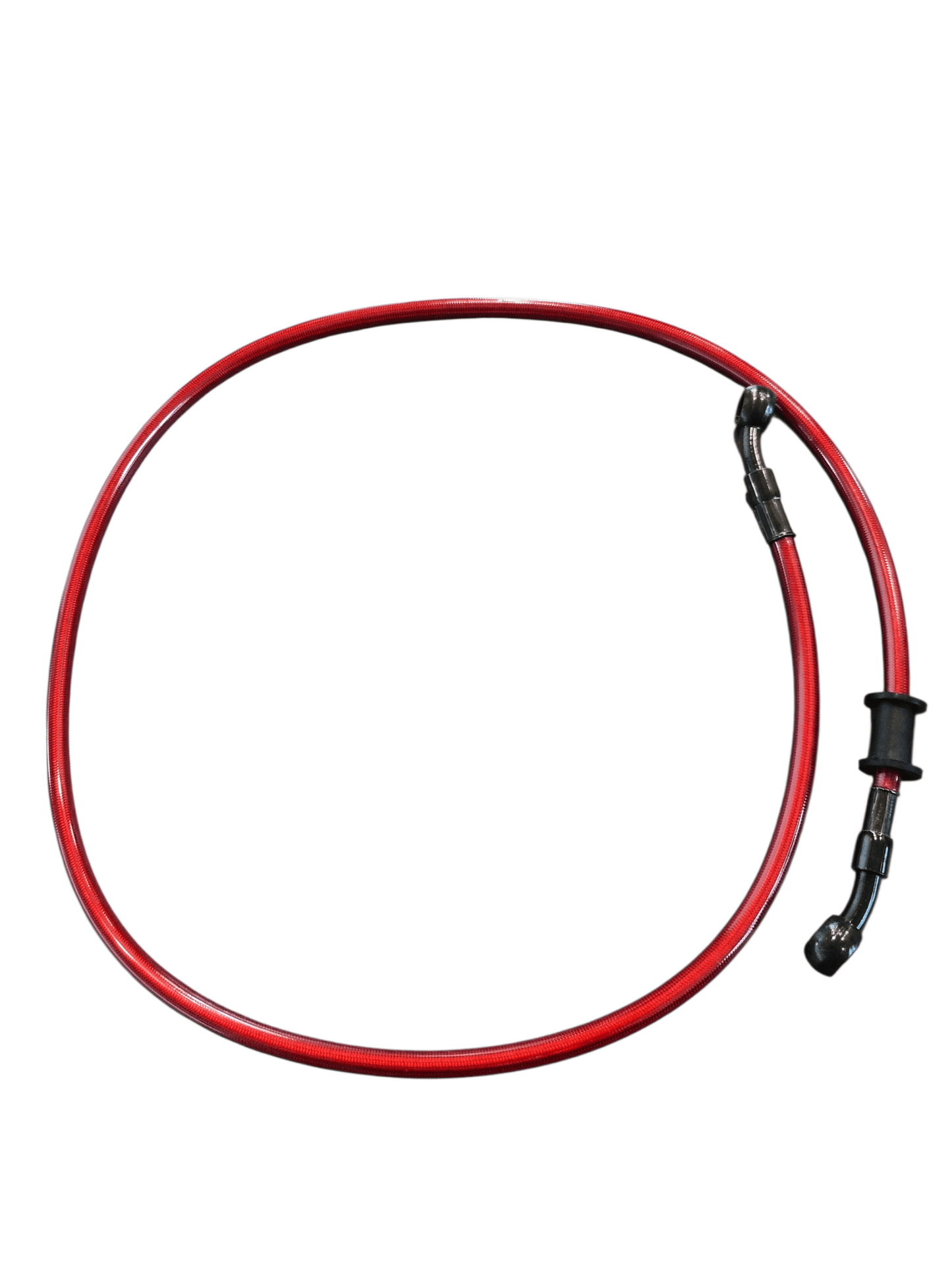 Emoto Braided Steel Brake Line for Rear Foot Brake - MXwraps