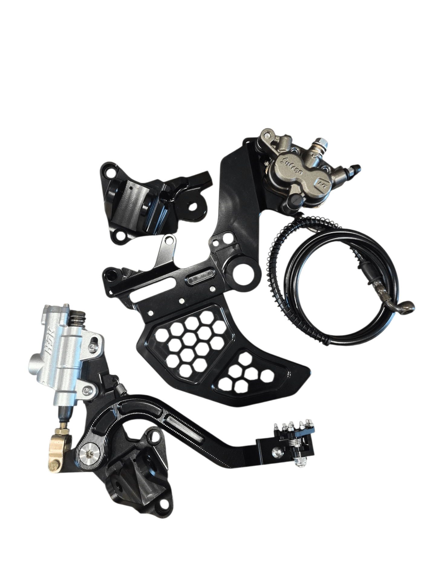 Ultra Bee Foot Brake Kit with Peg Brackets - MXwraps