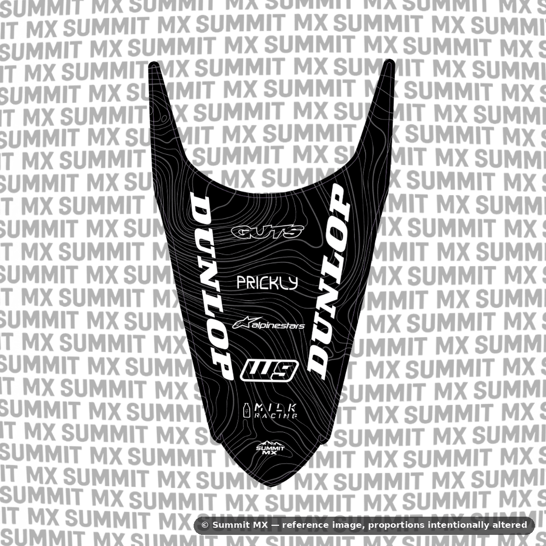 Surron Light Bee Extended Rear Fender Decal - MXwraps