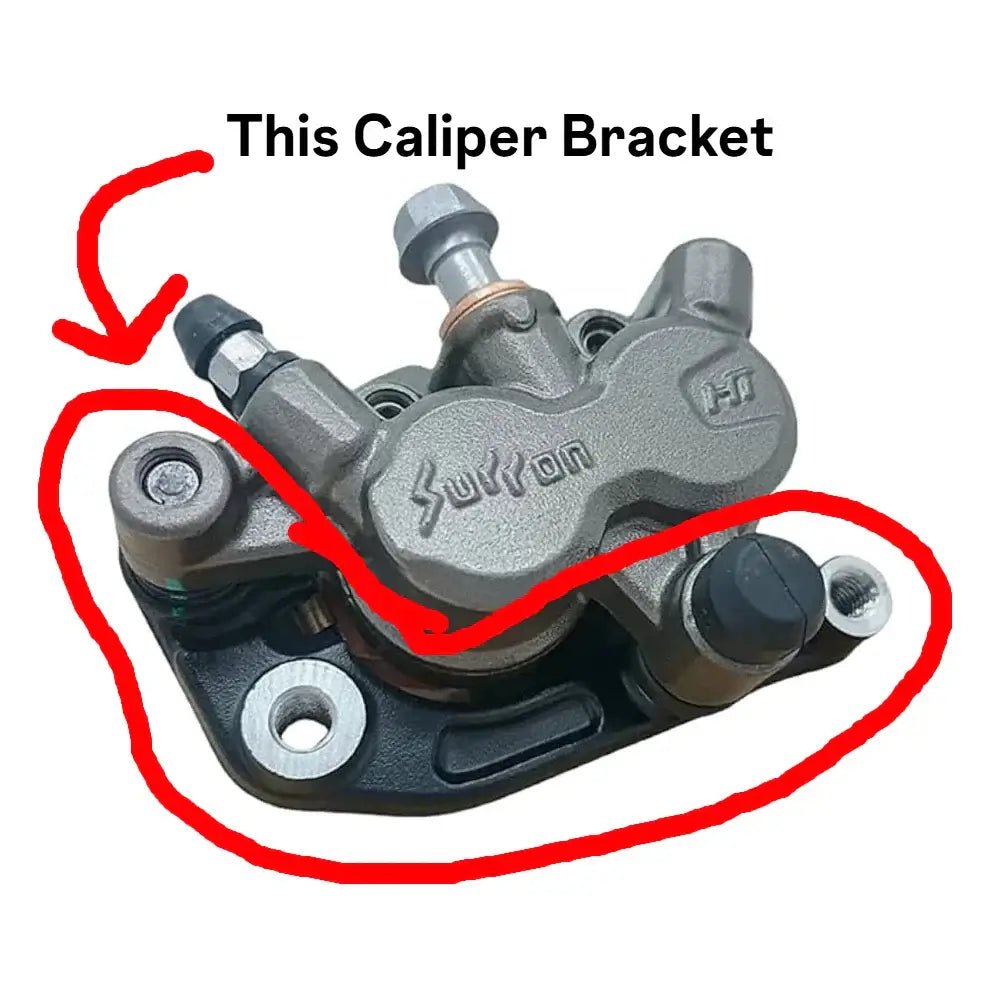Surron Ultra Bee Front Brake Caliper Bracket - MXwraps