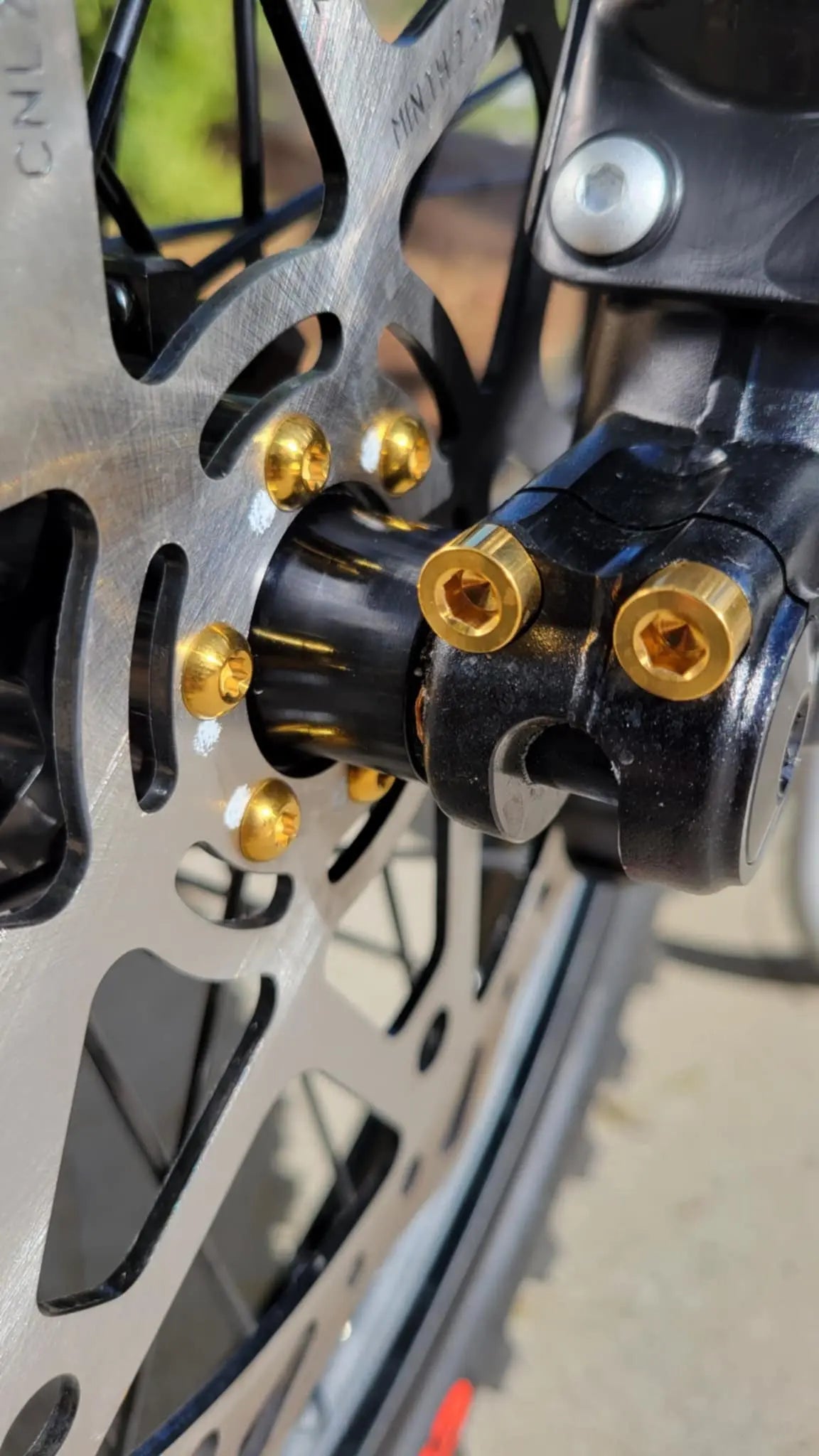 Titanium Altis Sigma Front Fork Bolt Kit - MXwraps