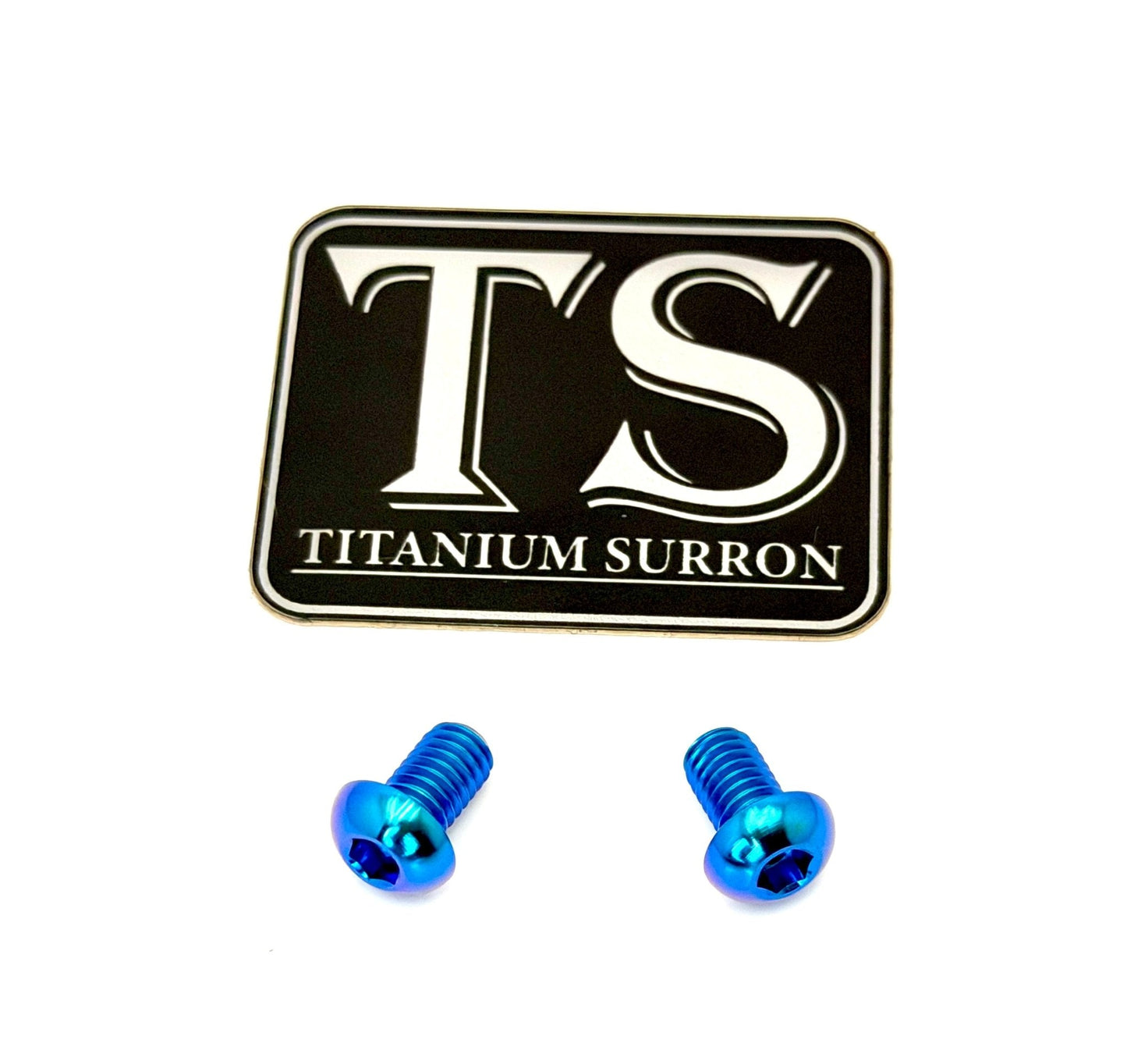Titanium Bolts for Side-Plastics (Lock for Battery Lid) Surron, Segway, E-Ride Pro - MXwraps