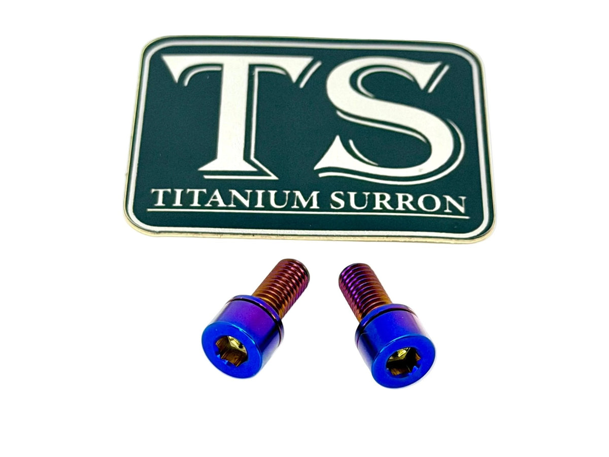 Titanium E-Moto Headlight Mount Bolts - MXwraps