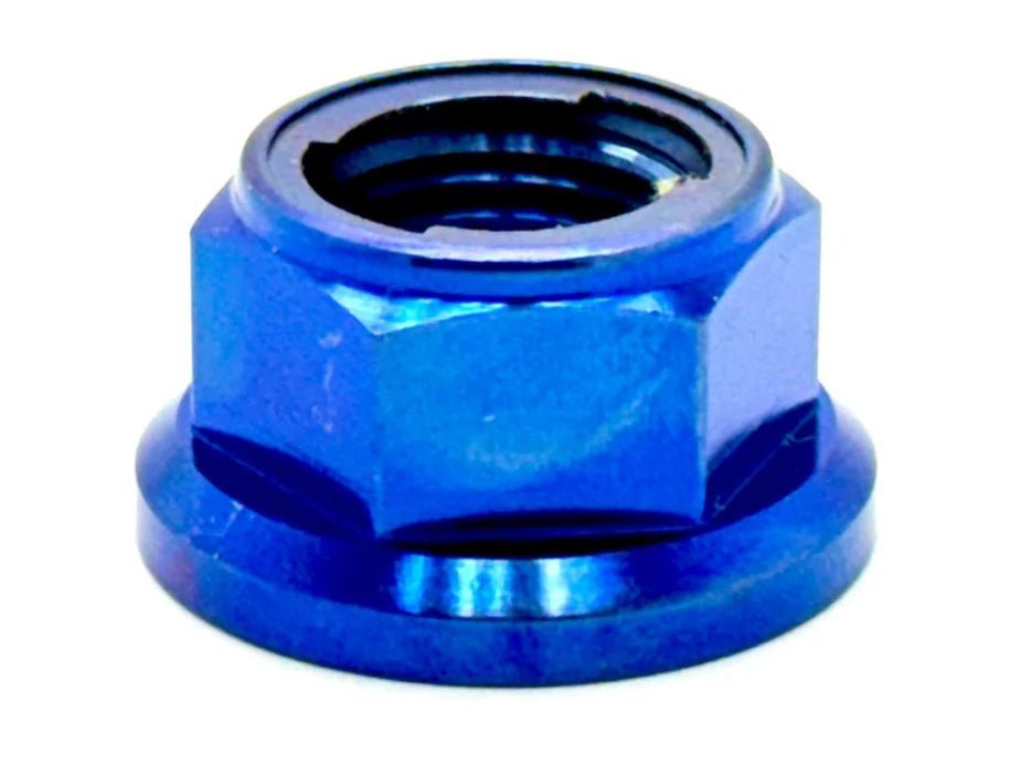 Titanium Lock M8 Nut - M8x1.25 - MXwraps