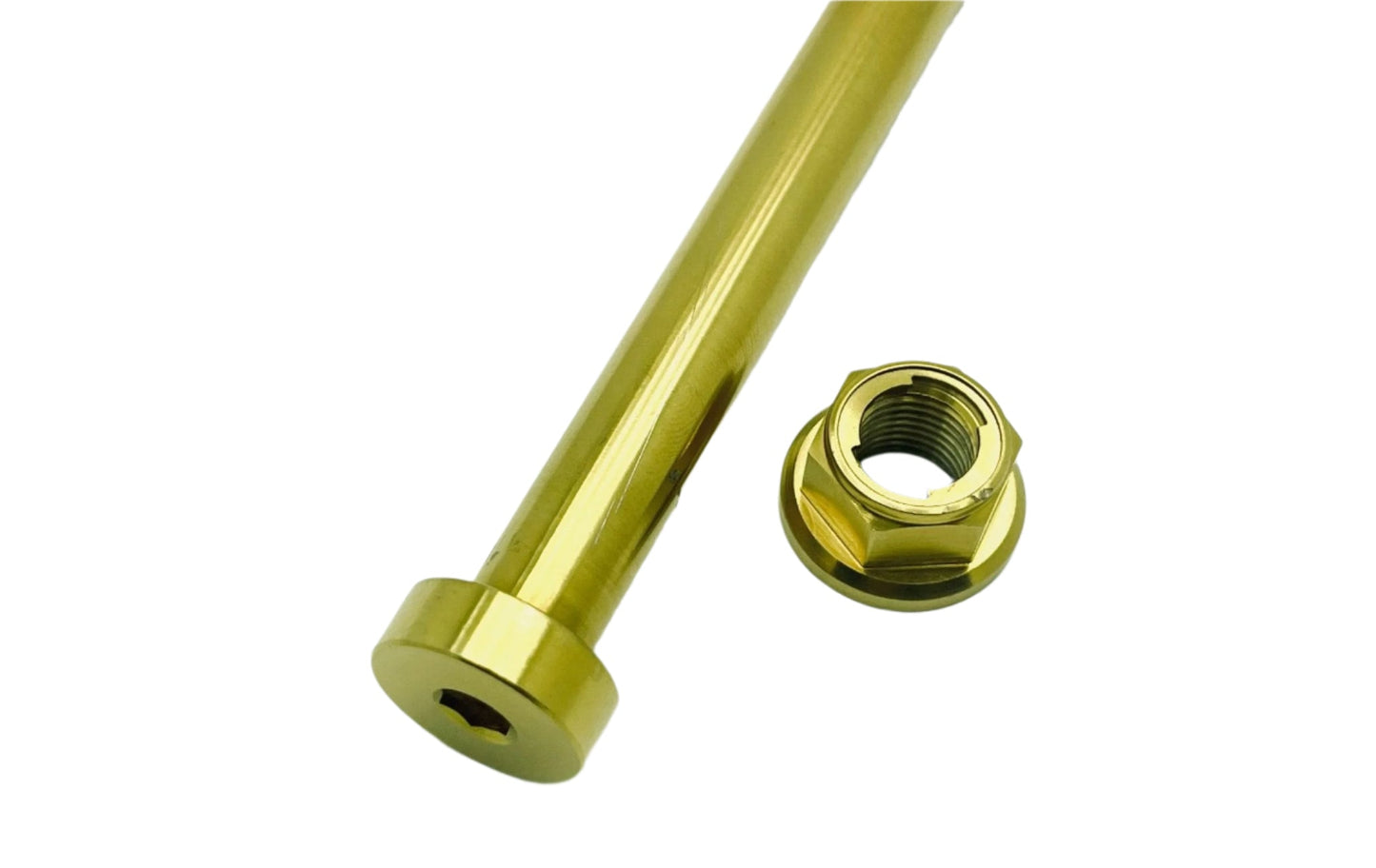 Titanium Rear Axle and Nut - Talaria