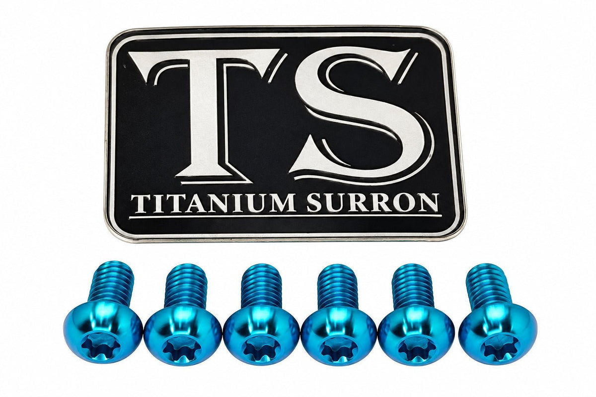 Titanium Rear Rotor Bolts - Juiced Scrambler - MXwraps