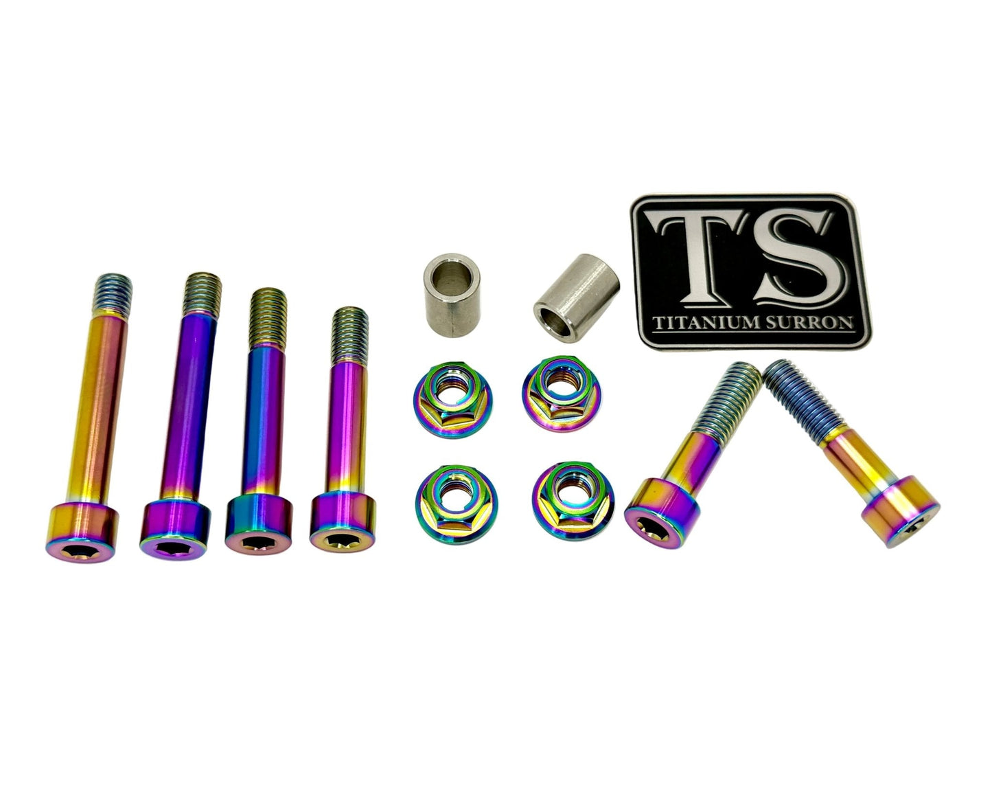 Titanium Rear Suspension/ Linkage Bolt Kit for Surron LBX & Segway X260 - MXwraps